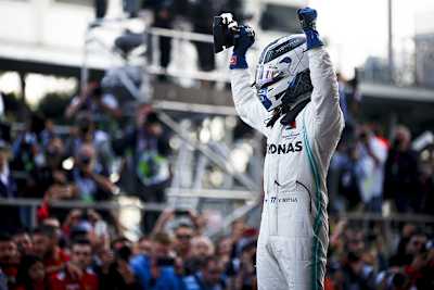 Valtteri Bottas nach seinem Sieg