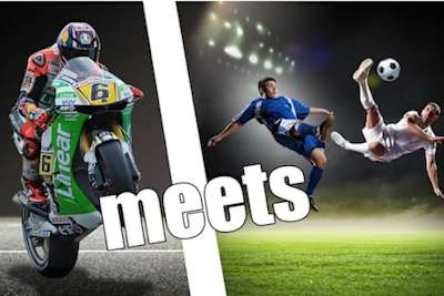 MotoGP trifft Fussball: Unter diesem Motto steht das Public Viewing