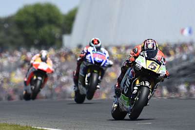 Le Mans: Stefan Bradl vor Lorenzo und Pedrosa