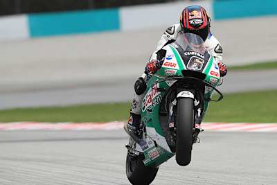 Stefan Bradl im FP1 auf dem Sepang Circuit