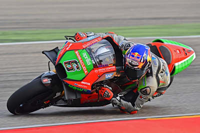Stefan Bradl in Aragón: zweimal auf Platz 13