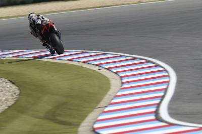 Aprilia-Werksfahrer Stefan Bradl in Brünn