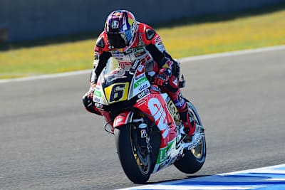 Stefan Bradl im Jerez-Training