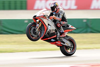 Stefan Bradl auf der Werks-Aprilia