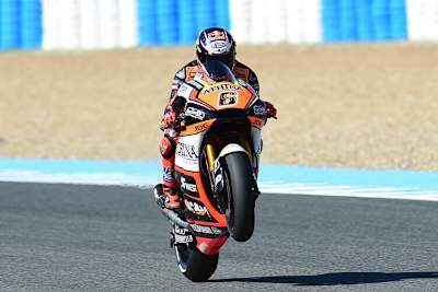 Stefan Bradl im ersten Jerez-Training