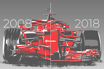 So unterscheiden sich die Rennwagen 2008 und 2018