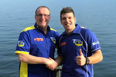 WD-40-Teambesitzer Brent Gladwin (li.) und Claudio Corti