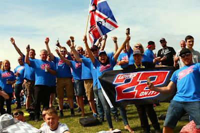 Die britischen Fans freuen sich bereits auf ihr Heimrennen