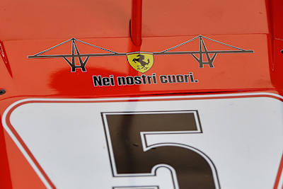 So fahren die beiden Ferrari in Belgien