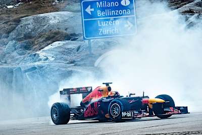 Sébastien Buemi lässt es qualmen