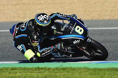 Nicolò Bulega war in Jerez der stärkste KTM-Pilot