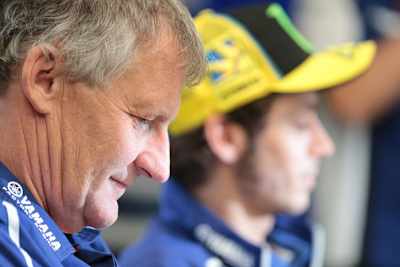 Langes Gesicht: Jeremy Burgess heute neben Valentino Rossi