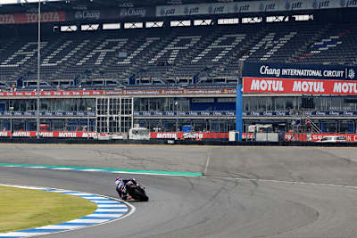 Einige Tribünen in Buriram blieben im vergangenen Jahr leer