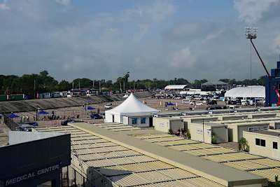 In Buri Ram hätte heute das Training beginnen sollen