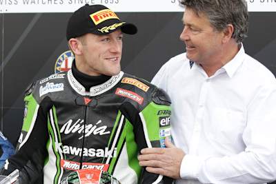 Tom Sykes 2012 mit Roger Burnett 