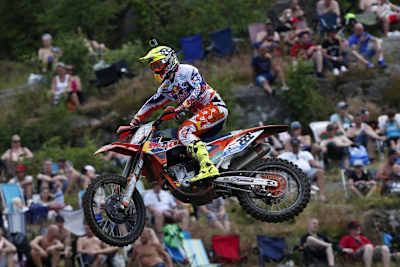 Antonio Cairoli war auch in Schweden unantastbarer Sieger der Klasse MXGP