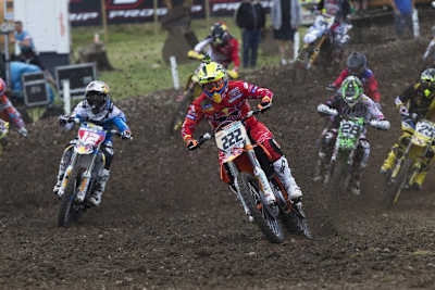 Antonio Cairoli (222) setzte sich gegen Desalle (25) und Nagl (12) durch