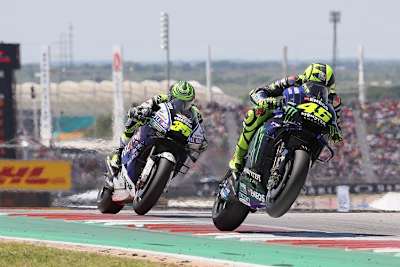 Hinter Valentino Rossi war die Welt von Cal Crutchlow noch in Ordnung