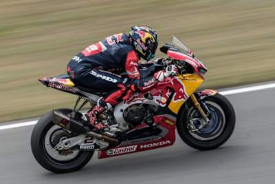 Leon Camier ist auf den Geraden zu langsam