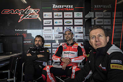 Leon Camier vor van der Mark, Gagne, Marino und Baz