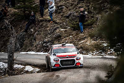 Eric Camilli im Citroën C3 R5 