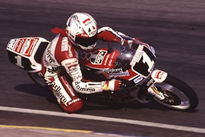 Loris Capirossi eroberte 1990 mit nur 17 Jahren als Rookie den 125-ccm-Titel