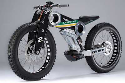 Elektrisch unterwegs: Carbon E-Bike von Caterham Bikes