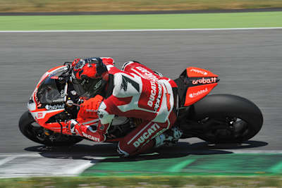 Mit der Ducati 1199 Panigale wurde Carlos Checa nie glücklich