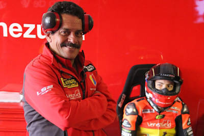 Der Weltmeister und sein Schützling: Carlos Lavado und Gabriel Ramos