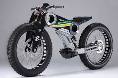 Das Carbon E-Bike sollte die skurrile Palette im September abrunden