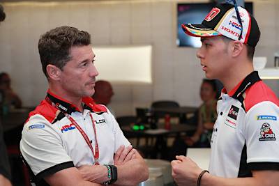 Lucio Cecchinello und Takaaki Nakagami