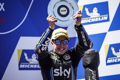 Celestino Vietti Ramus wurde auf Phillip Island Dritter