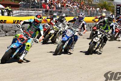 Jerez: Thomas Chareyre (4) vor Mauno Hermunen (121) und Pavel Kejmar (71)