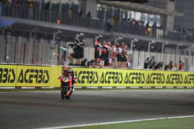 Chaz Davies durfte in Katar nach einem harten Rennen den zweiten Platz bejubeln