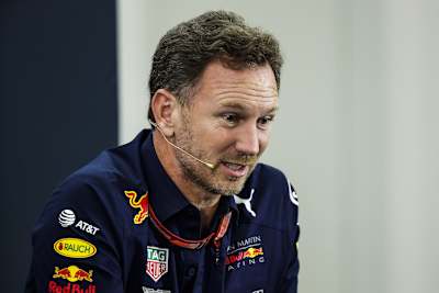 Red Bull Racing-Teamchef Christian Horner: ««Unser Renntempo ist sehr gut und es wird ein langes Rennen»