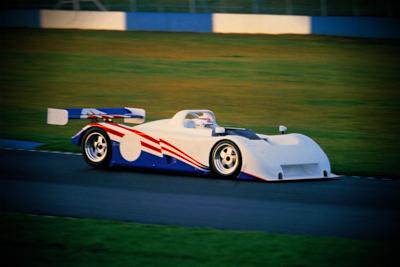 Der Chrysler Patriot beim «Test» in Donington