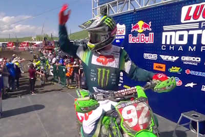 Adam Cianciarulo gewann den zweiten Lauf in Thunder Valley