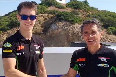 Tom Booth-Amos und Alain Bronec