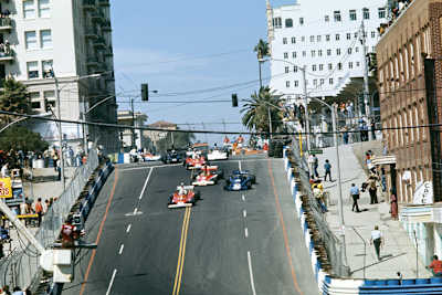 Der Schweizer Clay Regazzoni entschied den Long-Beach-GP von 1976 für sich