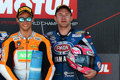 Jules Cluzel (li.) und Lucas Mahias wechseln zu Kawasaki