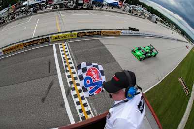 Sieg in Road America: Der Nissan DPi von ESM