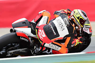 Simone Corsi war im dritten Training der schnellste Moto2-Pilot