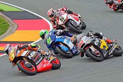 Simone Corsi auf den Sachsenring: Platz 3