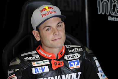 Sandro Cortese absolvierte 2013 sein erstes Jahr in der Moto2-WM