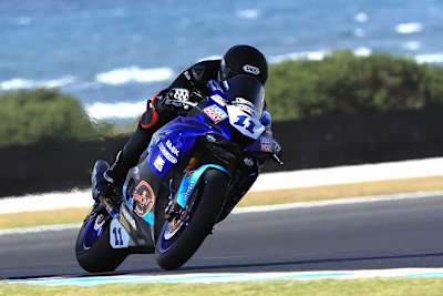 Sandro Cortese auf der Kallio-Yamaha in Australien
