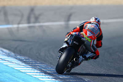 Sandro Cortese: Sideways beim Jerez-Test
