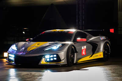 Die Corvette C8.R in Cape Canaveral