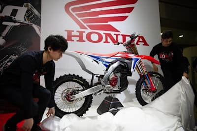 Honda CR Electric: Prototyp mit Elektroantrieb und dem Fahrwerk der CR 250