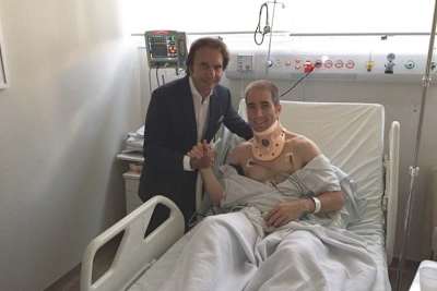 Fittipaldi besuchte am Montag Cressoni und Webber