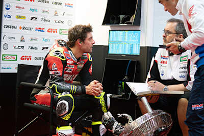 Cal Crutchlow mit Crew-Chief Beefy Bourguignon